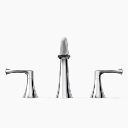 Kohler R78047-4D-CP | Lilyfield Widespread Bathroom Sink Faucet, 1.2 gpm in Polished Chrome