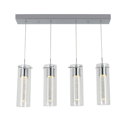 Artika OME59B-HD2 | Essence 4-Light LED Pendant in Chrome Finish