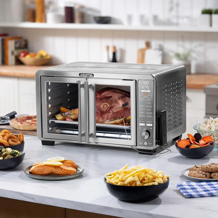 Used Gourmia XL 45 Quart Digital Countertop Oven with Air Fry and Temperature Probe