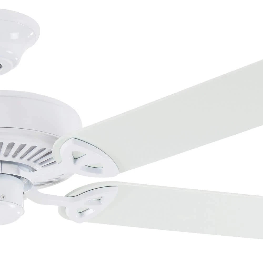 Hampton Bay 1001 320 428 | Farmington 52 in. Indoor Matte White Ceiling Fan