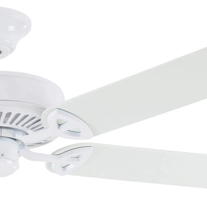 Hampton Bay 1001 320 428 | Farmington 52 in. Indoor Matte White Ceiling Fan
