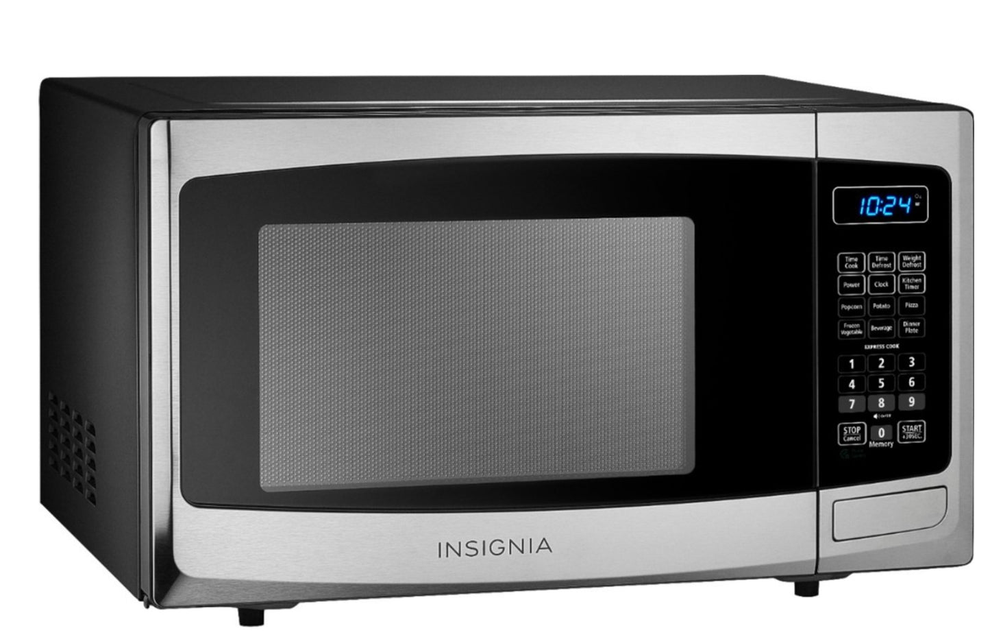 Insignia™ NS-MW09SS8- 0.9 Cu. Ft. Compact Microwave - Stainless Steel