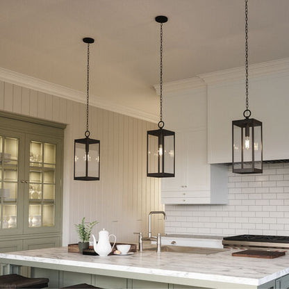 Quoizel WVR1907EK | Westover 1 Light 7 inch Earth Black Outdoor Hanging Lantern