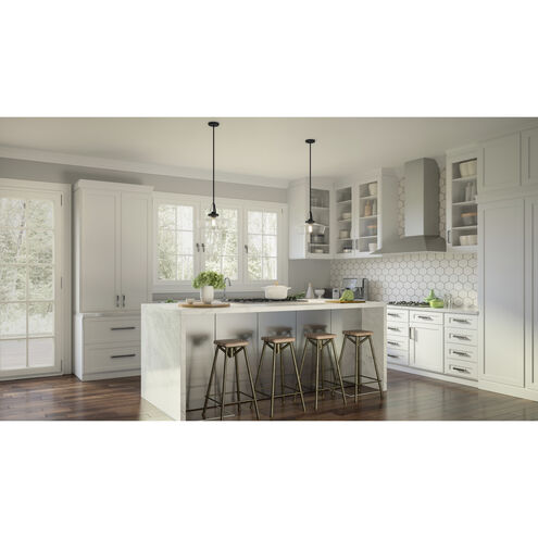 Quoizel QP5584MBK | Haven 1 Light 14 inch Matte Black Pendant Ceiling Light