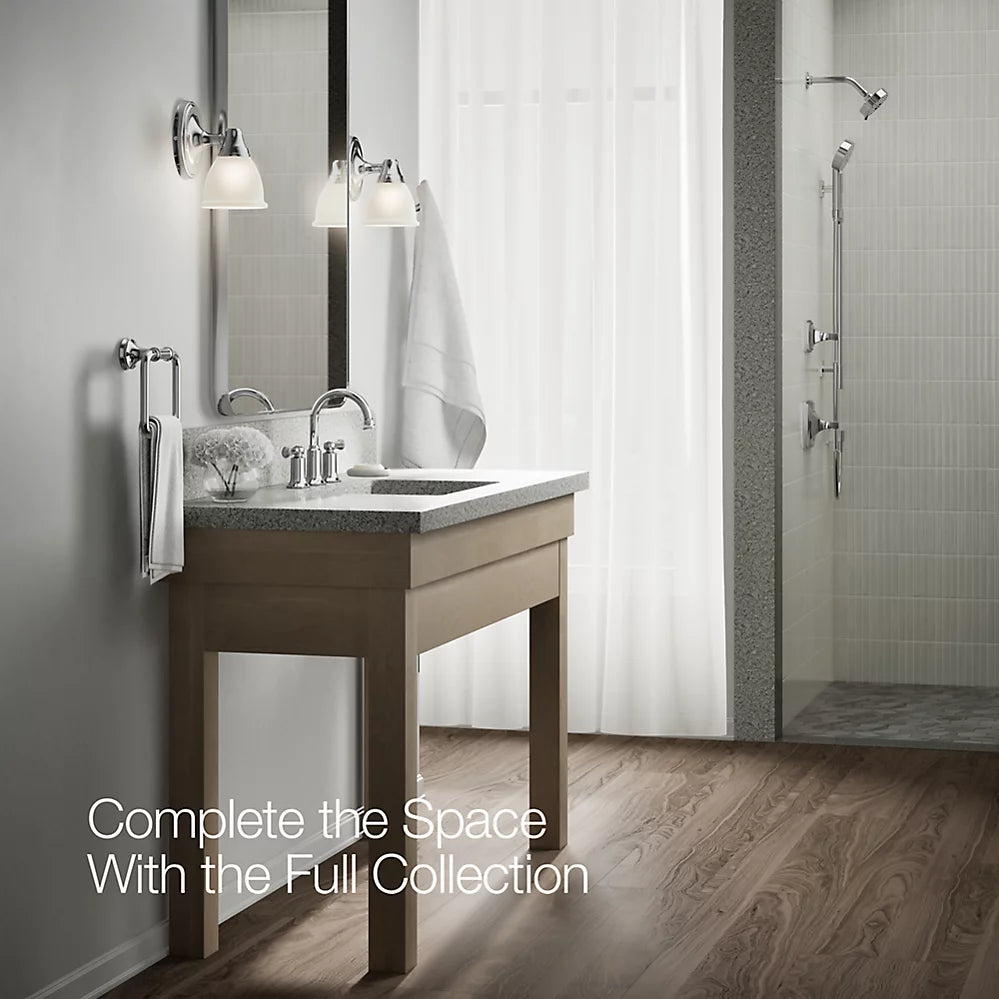 Kohler R21187-4D-CP | Aderlee Widespread Bathroom Sink Faucet, 1.2 gpm in Polished Chrome