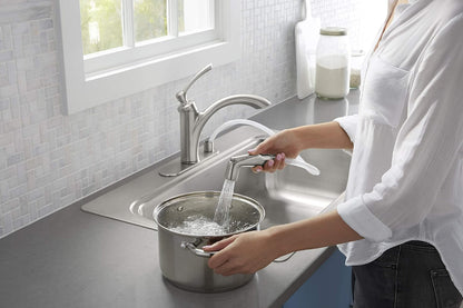 Kohler K-R29671-VS | Linwood Kitchen Sink Faucet, Vibrant Stainless
