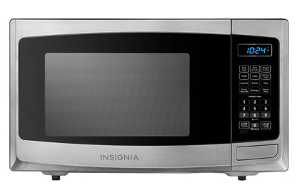 Insignia™ NS-MW09SS8- 0.9 Cu. Ft. Compact Microwave - Stainless Steel