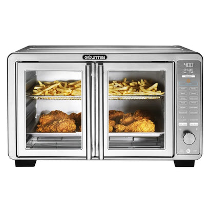 Used Gourmia XL 45 Quart Digital Countertop Oven with Air Fry and Temperature Probe