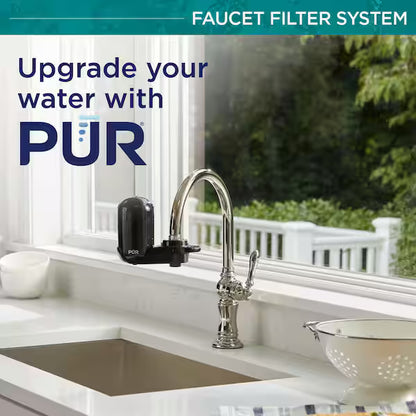 PUR FM2100B | PLUS Faucet Mount Filtration System Black