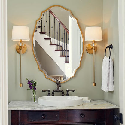 Quoizel QW4071WS | Barbour Single Light 27" Tall Wall Sconce in Weathered Brass