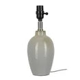 Better Homes & Gardens Gray Reactive Glaze Ceramic Accent Lamp Base, 12.25"H