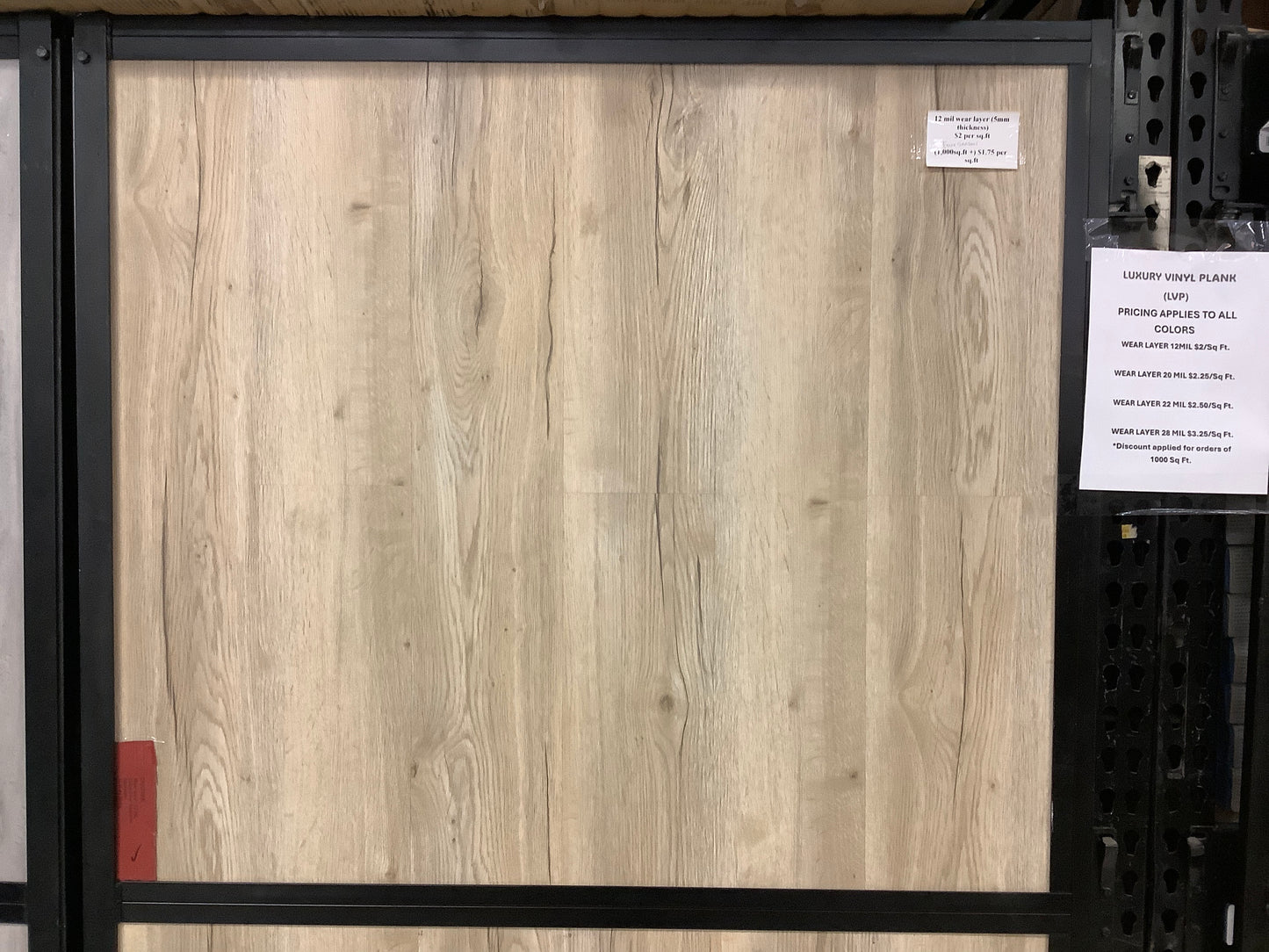 Four Season 12mil 4.5mm 26.29sqft/box @$2/sqft