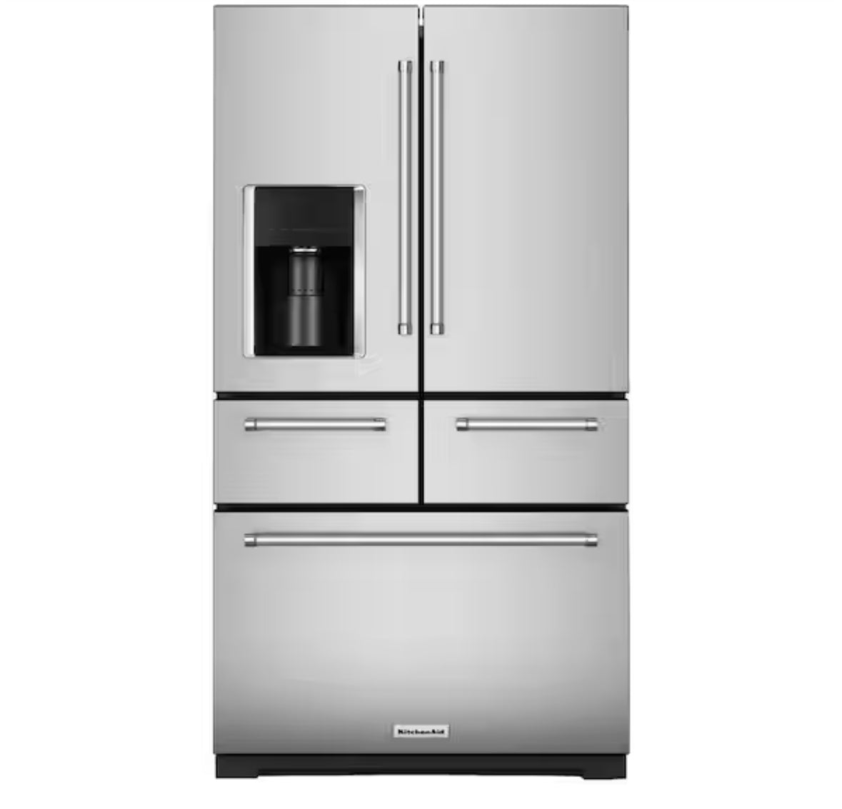 25.8 cu. ft. French Door Refrigerator in Stainless Steel with Platinum Interior