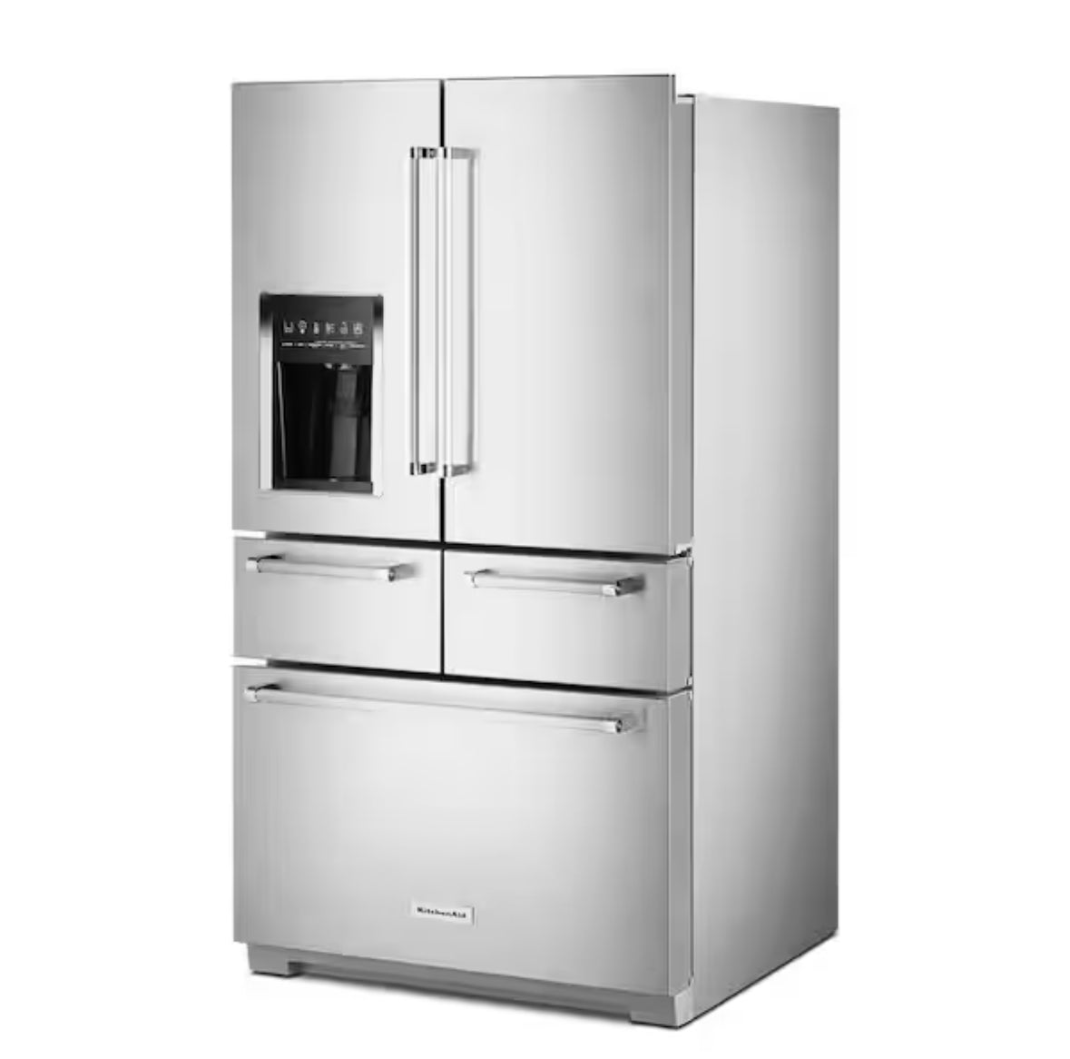 25.8 cu. ft. French Door Refrigerator in Stainless Steel with Platinum Interior