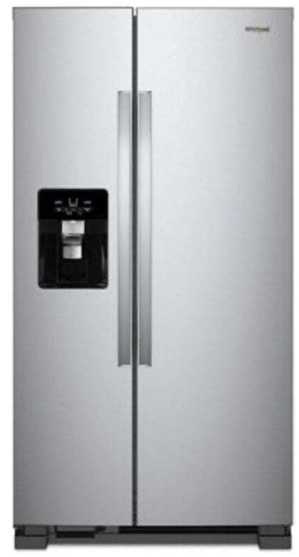 Whirlpool ( WRS555SI )36-inch Wide Side-by-Side Refrigerator - 25 cu. ft.