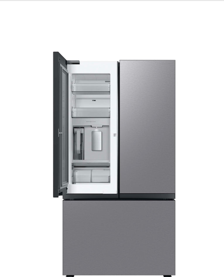 36 Inch Counter-Depth Freestanding French Door Smart Refrigerator with 24 cu. ft. Total Capacity, Beverage Center RF24BB6600AP