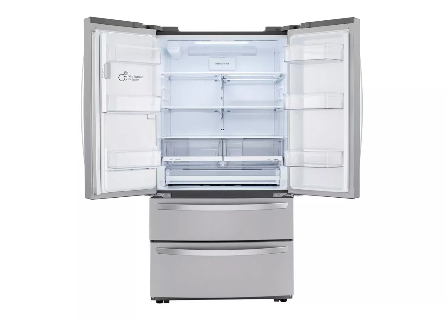 28 cu ft. Smart Double Freezer Refrigerator with Craft Ice™ LRMXS2806S