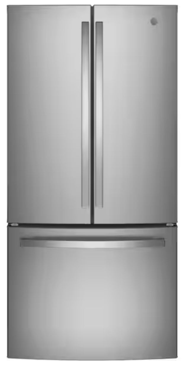 GE 18.6 cu. ft. Counter Depth French Door Refrigerator in Fingerprint Resistant Stainless Steel
MODEL #( GFE28GYNJFS ) 51423912