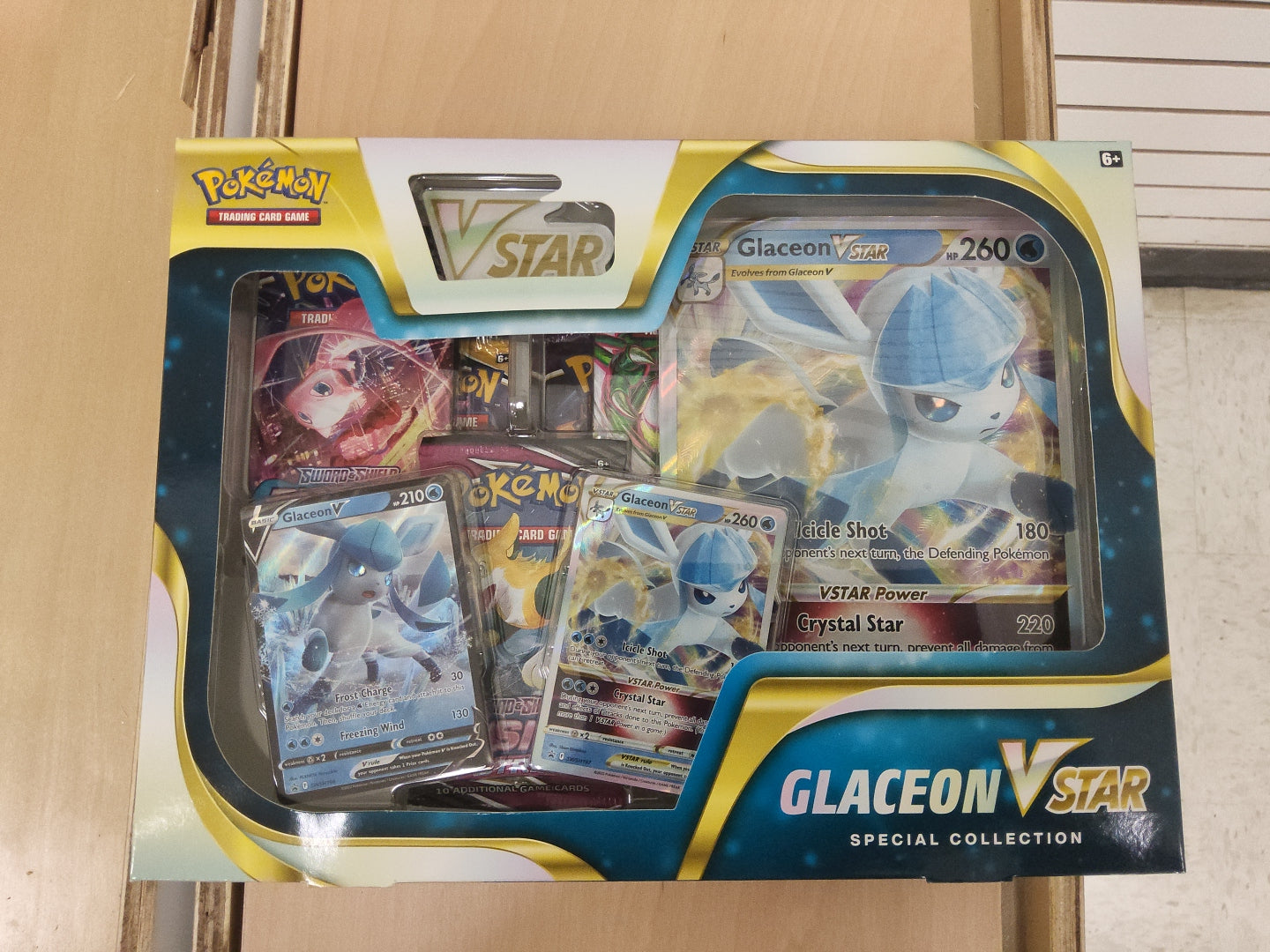 Pokemon trading card game- Glaceon V Star "Special Collection" 9072346