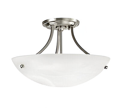 Miseno FLSFL1002BN | 2-Light Flush Mount Ceiling Fixture in Brushed Nickel