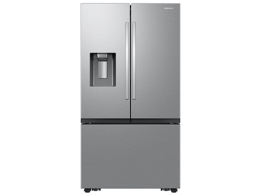 SAMSUNG 31 cu. ft. Mega Capacity 3-Door French Door Refrigerator with Four Types of Ice in Stainless Steel MODEL# RF32CG5400SRAA 8128461