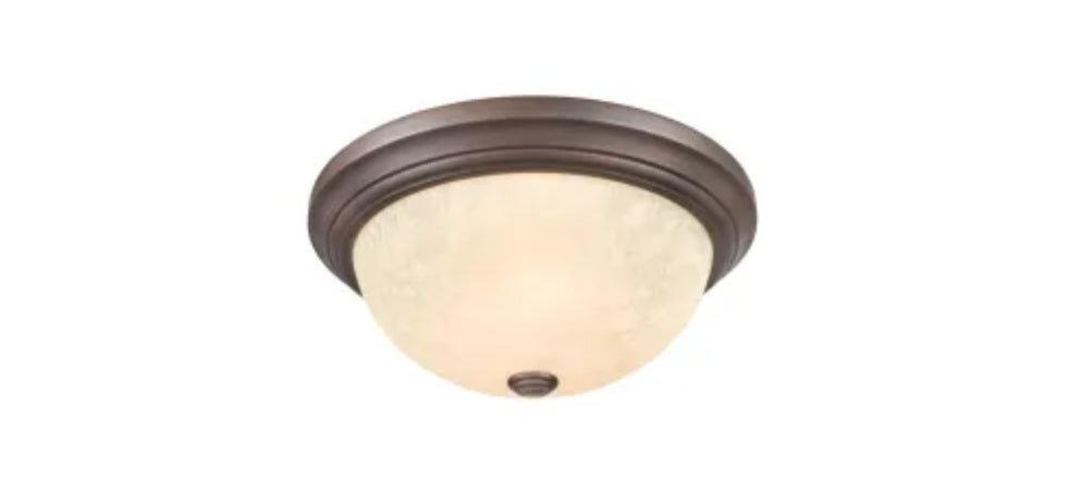 Millennium Lighting 2 Light 13" Wide Flush Mount Bowl Ceiling Fixture