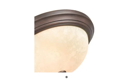Millennium Lighting 2 Light 13" Wide Flush Mount Bowl Ceiling Fixture