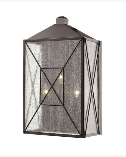 MILLENNIUM LIGHTING 3 LIGHT 22" OUTDOOR WALL SCONCE,Bronze CASWELL COLLECTION