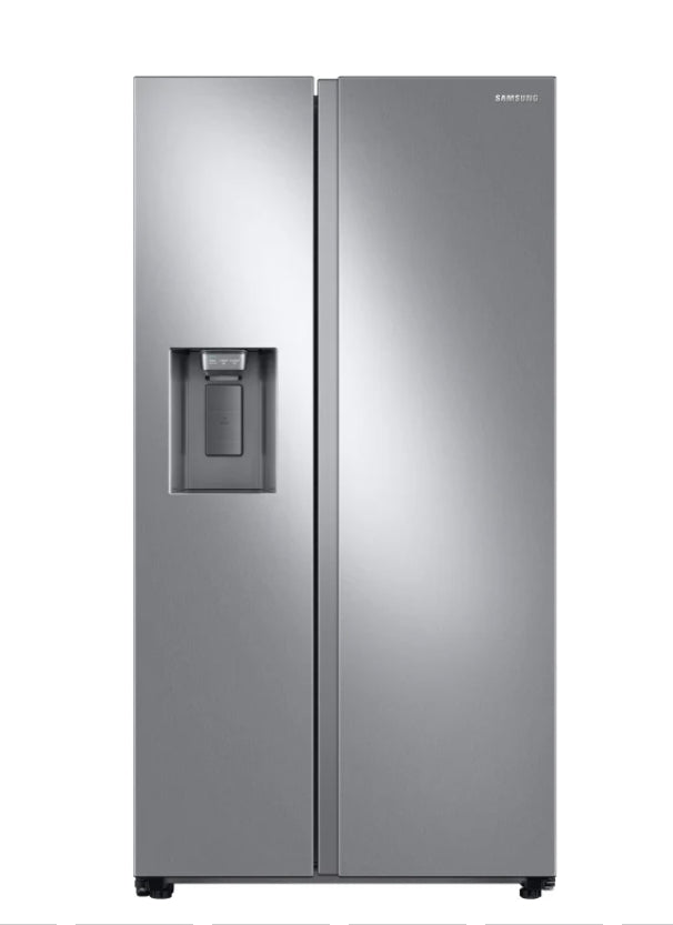 Samsung RS27T5200SR
36 Inch Freestanding Side by Side Refrigerator with 27.4 Cu. Ft. Total Capacity, Modern Design, Fingerprint Resistant, All-Around Cooling, In-Door Ice Maker, Filtered Water/Ice Dispenser, and ADA Compliant: Fingerprint 541264761