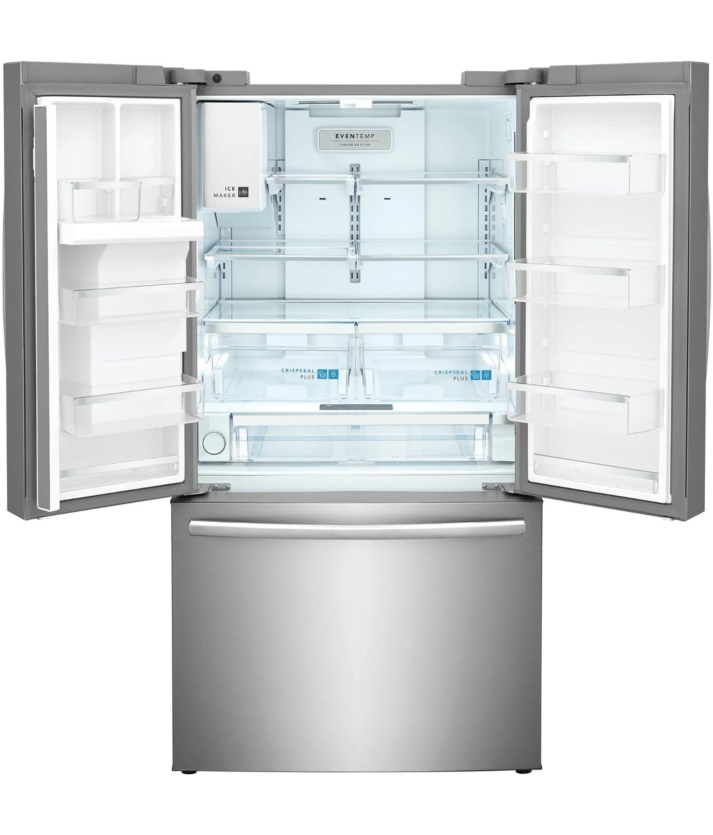 Frigidaire 27.8-cu ft French Door Refrigerator with Ice Maker (Fingerprint Resistant Stainless Steel) Energy Star | FRFS282LAF3 89761423