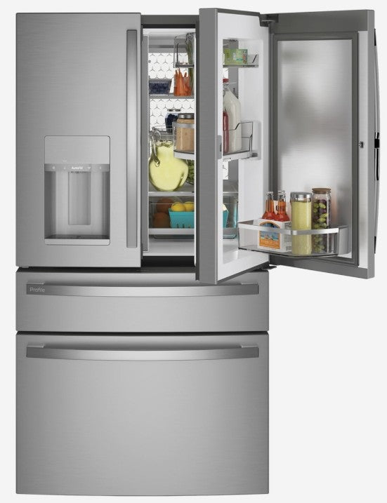 GE Profile 27.6 cu. ft. 4-Door French-Door Refrigerator - PVD28BYNFS