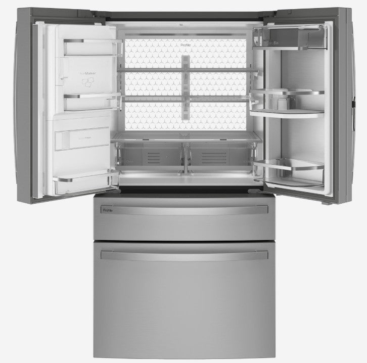 GE Profile 27.6 cu. ft. 4-Door French-Door Refrigerator - PVD28BYNFS