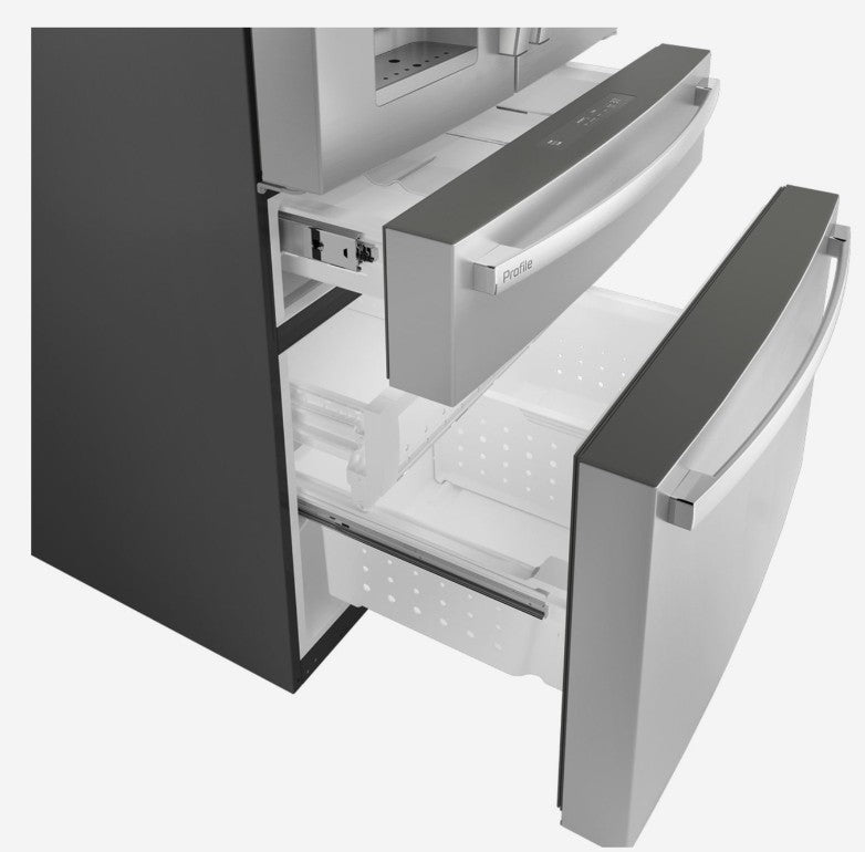 GE Profile 27.6 cu. ft. 4-Door French-Door Refrigerator - PVD28BYNFS