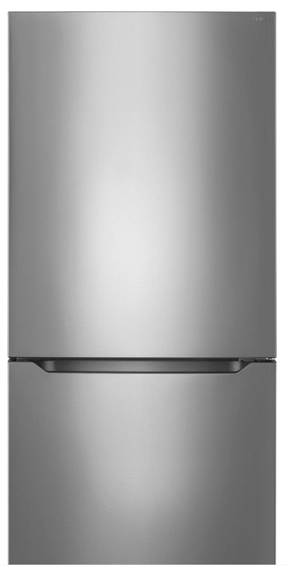 Insignia NS-RBM18SS0 18.6 Cu. Ft. Bottom Freezer Refrigerator: Stainless Steel