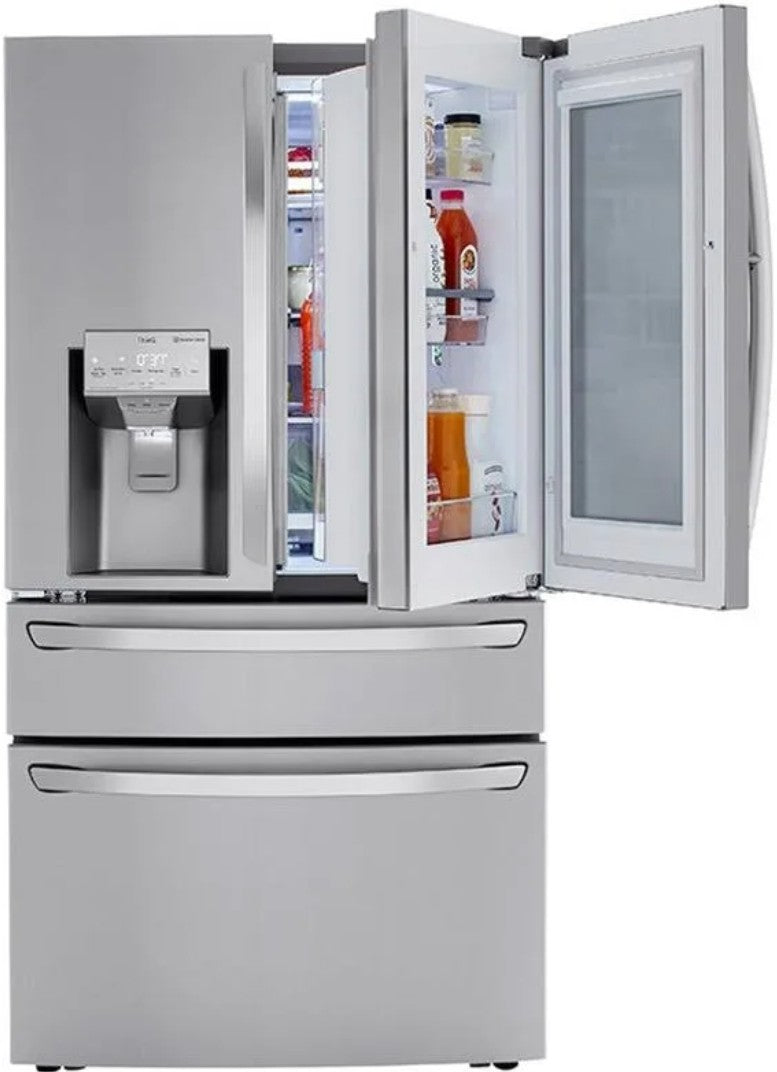 LG 30 Cu. ft. Smart Instaview Door-in-Door Refrigerator with Craft Ice - LRMVS3006S