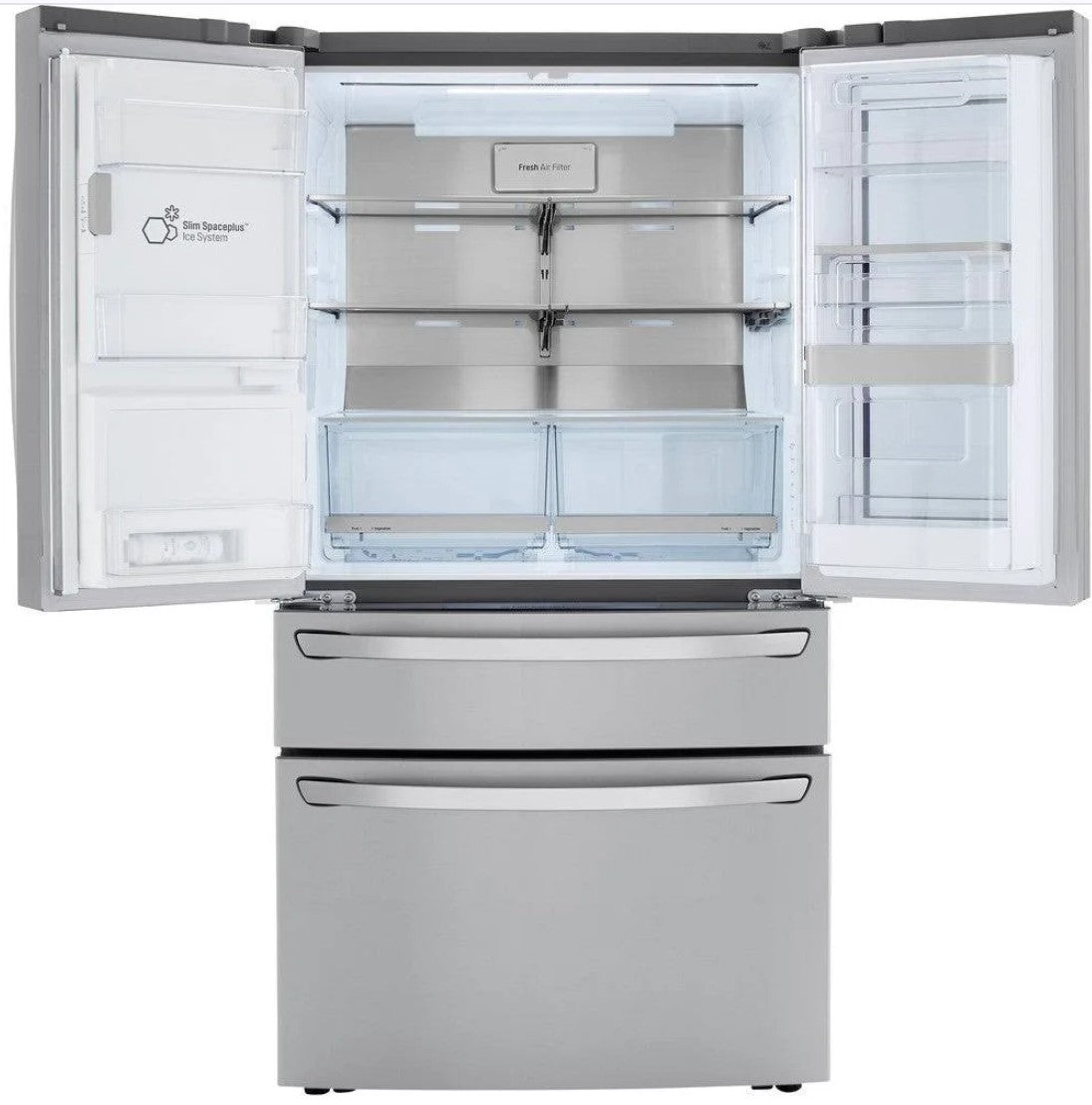 LG 30 Cu. ft. Smart Instaview Door-in-Door Refrigerator with Craft Ice - LRMVS3006S