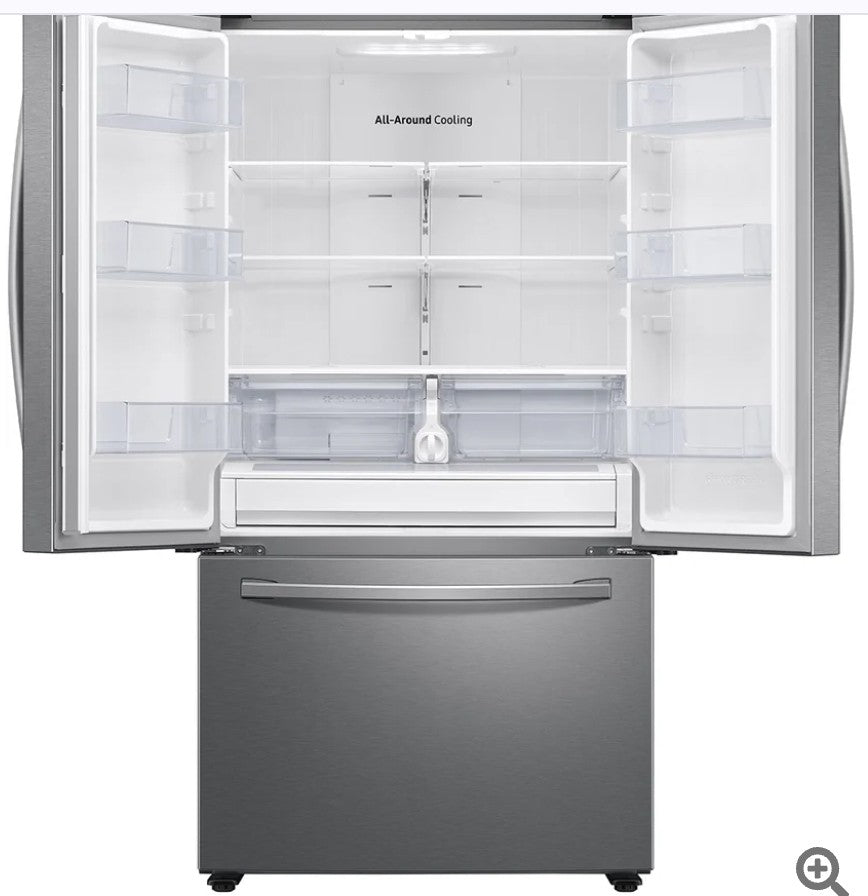 SAMSUNG  RF28T5001SR 28 cu. ft. Large Capacity 3-Door French Door Refrigerator: Stainless 6553124