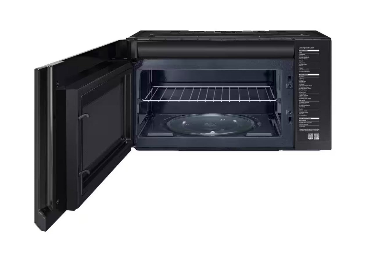 Samsung ME21R706BAT 30 in. W 2.1 cu. ft. Over the Range Microwave in Fingerprint Resistant Tuscan Stainless Steel with Sensor Cooking