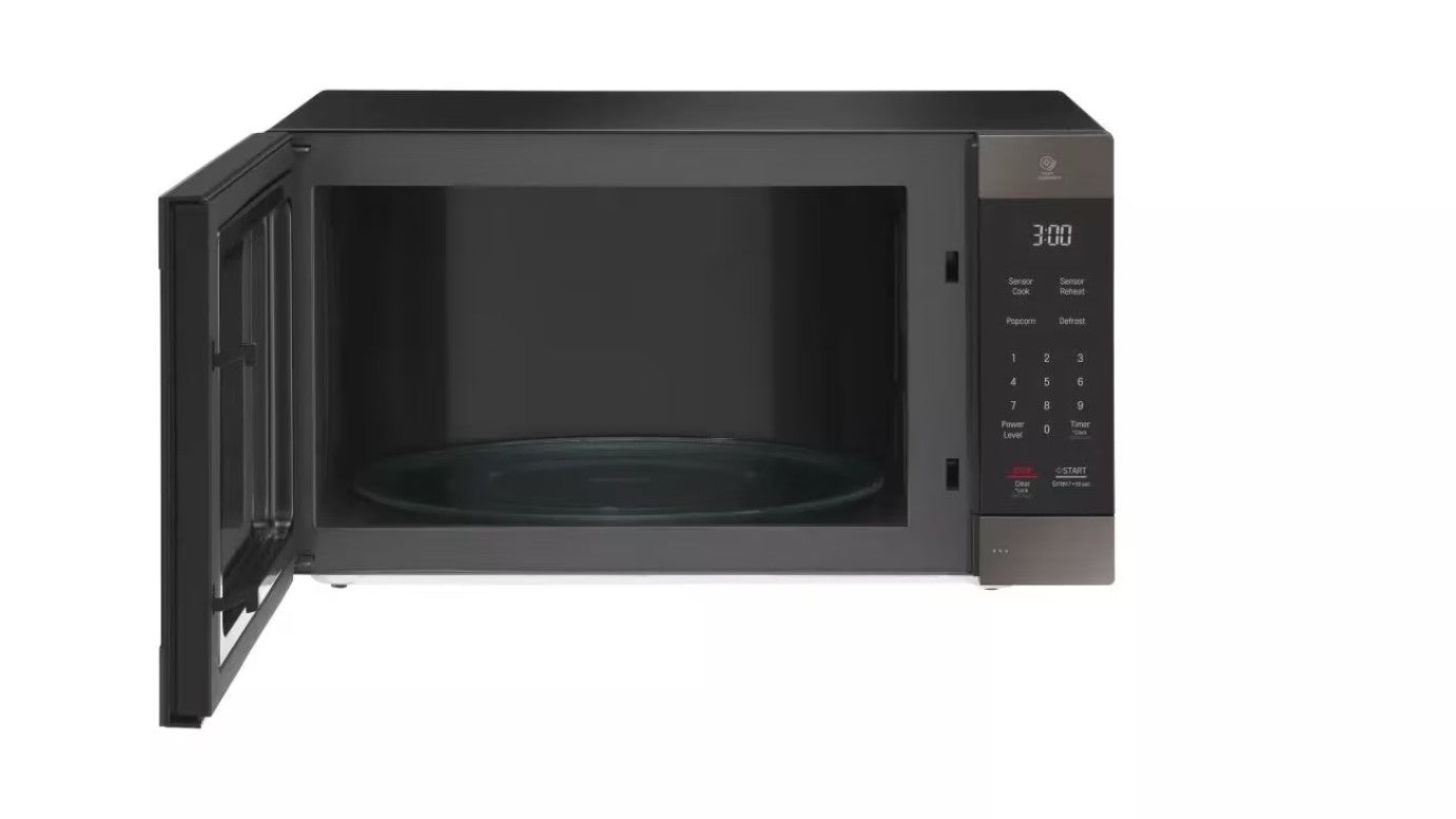 LG LMC2075BD Black Stainless Steel Series 2.0 cu. ft. NeoChef™ Countertop Microwave with Smart Inverter and EasyClean®