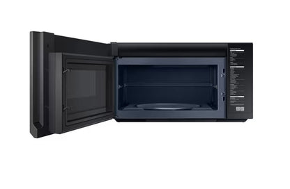 Samsung ME21B706B12 Bespoke 30 in. 2.1 cu. ft. Over the Range Microwave in White Glass with Sensor Cooking 0091635