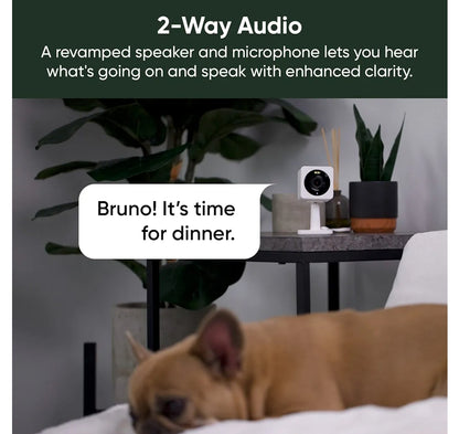 Wyze Cam OG Indoor/Outdoor 1080p Wi-Fi Smart Home Security Camera with Color Night Vision, Built-in Spotlight, Motion Detection, 2-Way Audio, Compatible with Alexa & Google Assistant, White