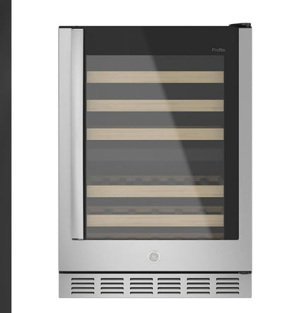 GE Profile - 44-Bottle Dual Zone Wine Cooler - Stainless Steel Model #PWS06DSPSS