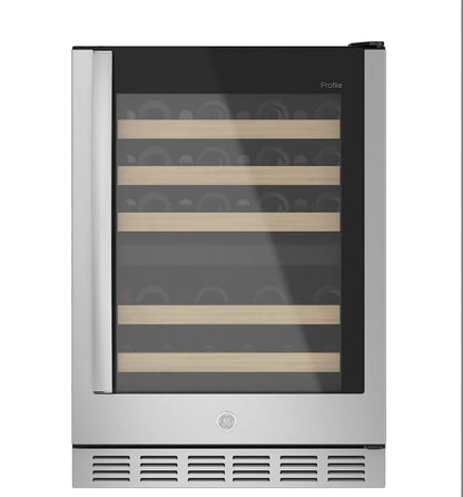 GE Profile - 44-Bottle Dual Zone Wine Cooler - Stainless Steel Model #PWS06DSPSS