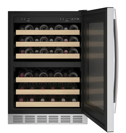 GE Profile - 44-Bottle Dual Zone Wine Cooler - Stainless Steel Model #PWS06DSPSS