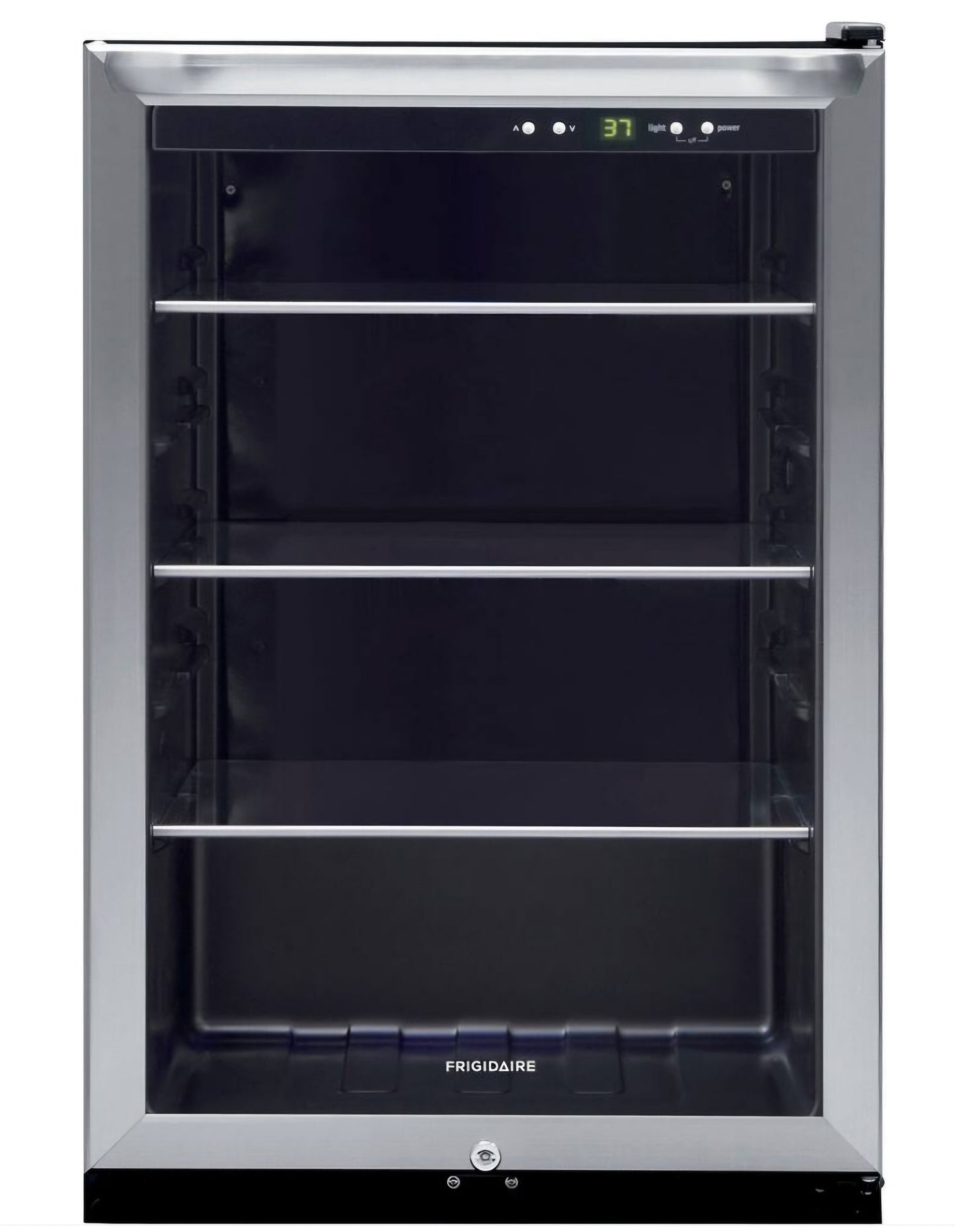 Frigidaire - 4.6 Cu. Ft. 138 12 oz. Can Capacity Beverage Center - Stainless Steel