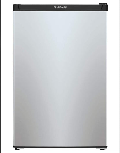 Frigidaire - 4.5 Cu. Ft. Mini Fridge with Top Freezer - Silver