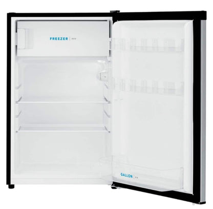 Frigidaire - 4.5 Cu. Ft. Mini Fridge with Top Freezer - Silver