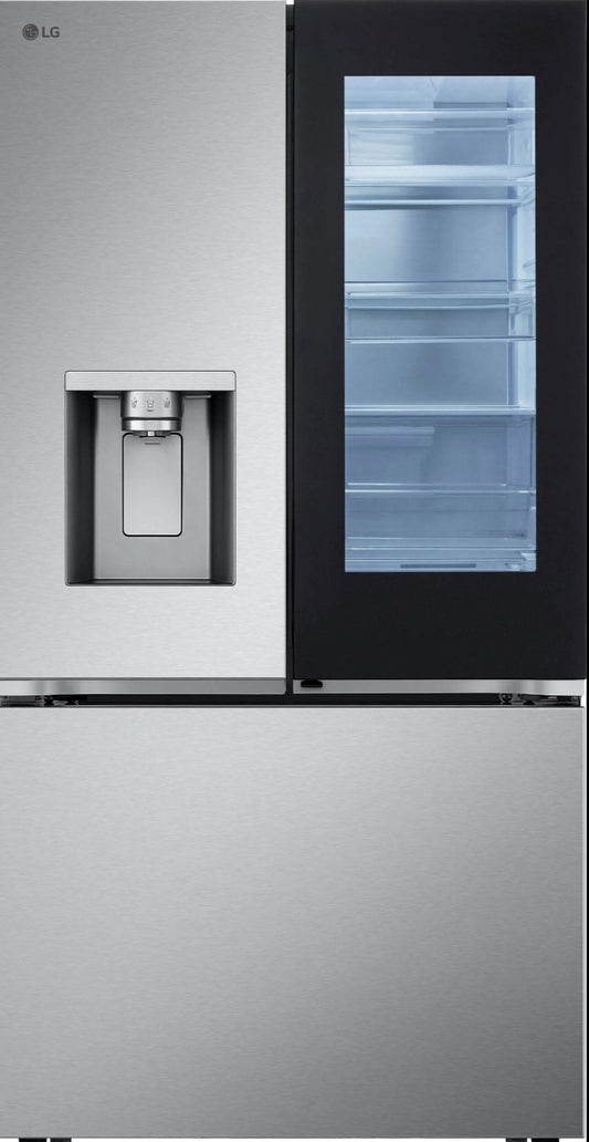 LG, 31 cu. ft. Smart Standard-Depth MAX French Door Refrigerator with InstaView Door-in-Door Model# LF31S6360S 518375112