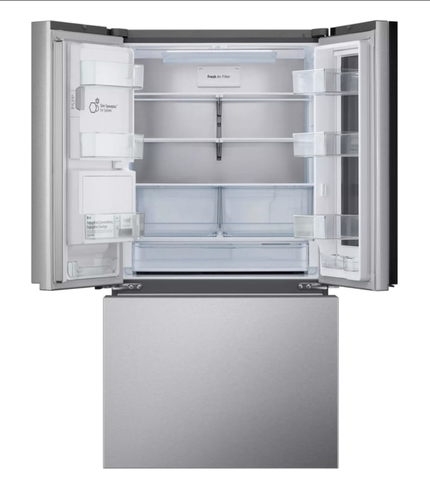 LG, 31 cu. ft. Smart Standard-Depth MAX French Door Refrigerator with InstaView Door-in-Door Model# LF31S6360S 518375112