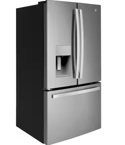 GE 25.6 Cu. Ft. Fingerprint Resistant French-Door Refrigerator MODEL# GFE26JYMFS 987126432